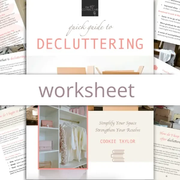 DECLUTTERING | Worksheet